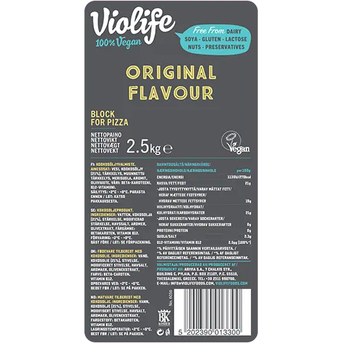 VIOLIFE FOR PIZZA 5x25 kg