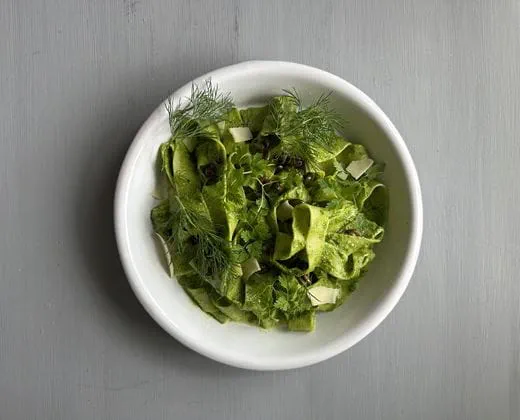 recipe image Nordisk Pestopasta