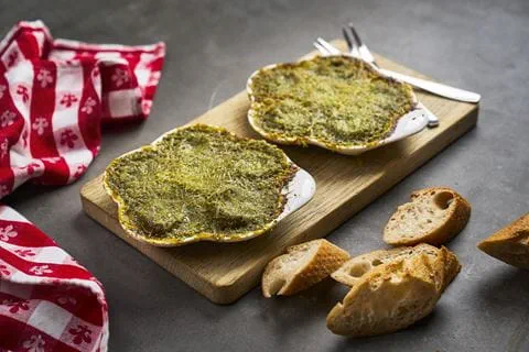 recipe image Falska sniglar ”champinjon”