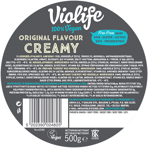 VIOLIFE CREAMY ORIGINAL 500g