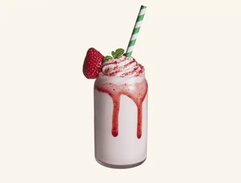 recipe image Jordgubbsmilkshake 1,2L