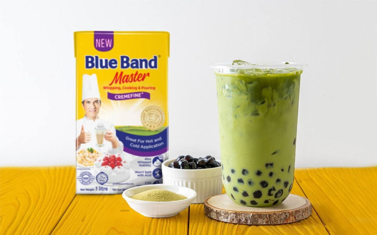 recipe image มัทฉะลาเต้ไข่มุก