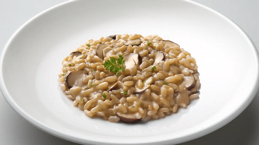 recipe image Kremalı Mantarlı Vegan Risotto