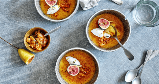recipe image Vegan Crème Brûlée